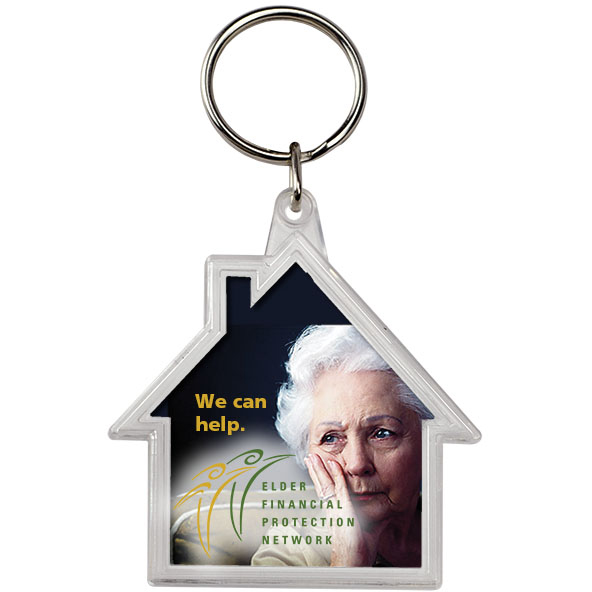 House Crystal Keytag