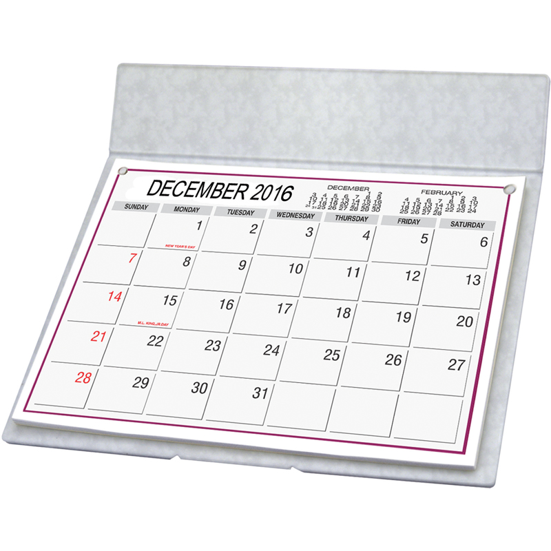 Desk Calendar With Mailing Envelope