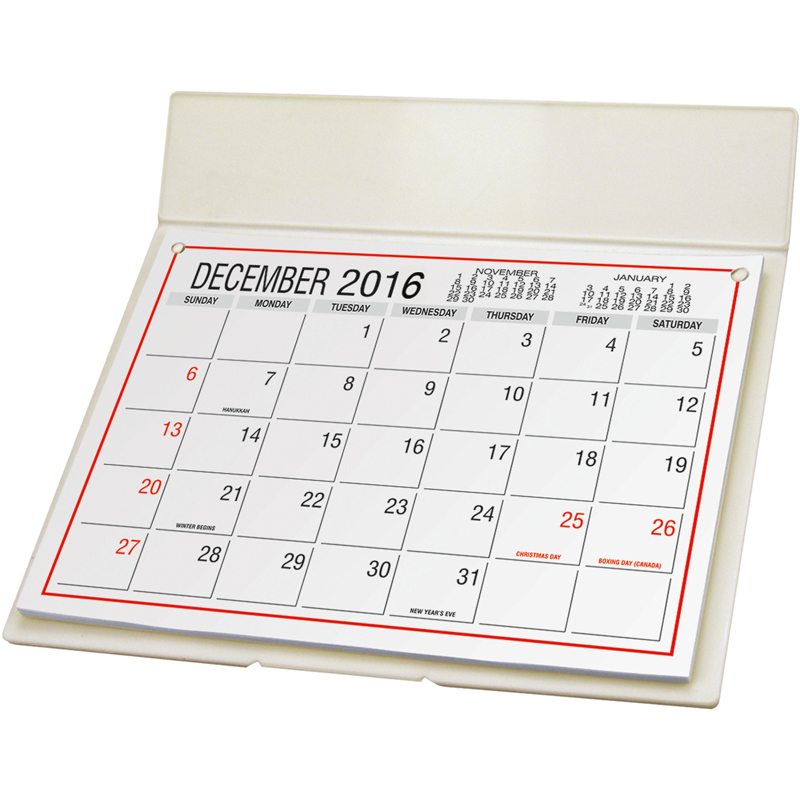 Desk Calendar With Mailing Envelope