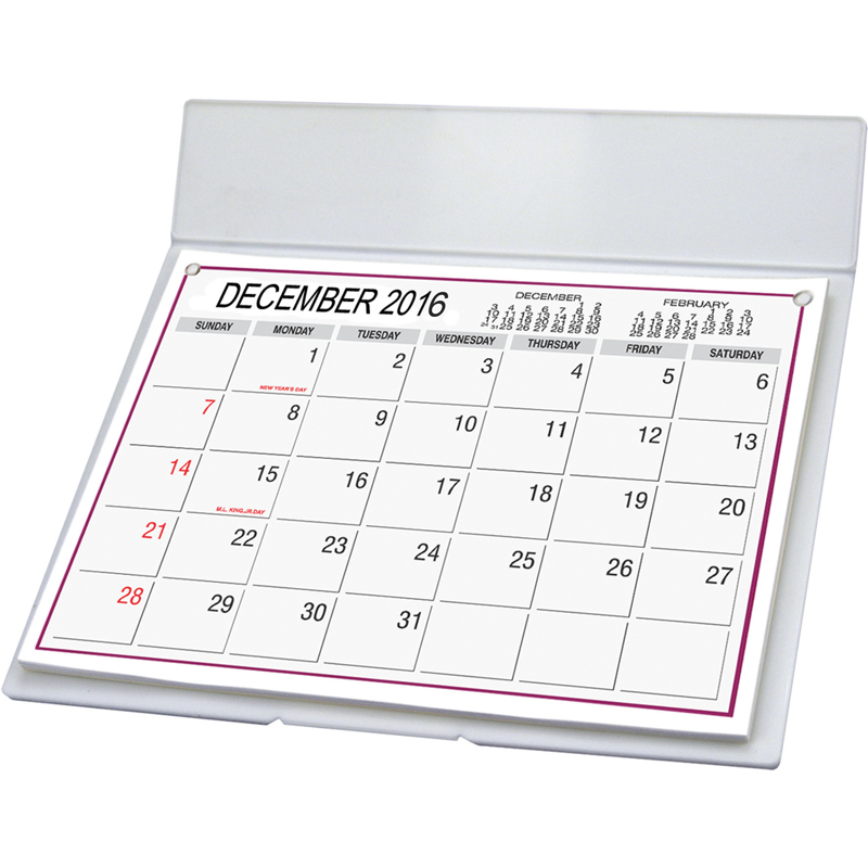 Desk Calendar With Mailing Envelope