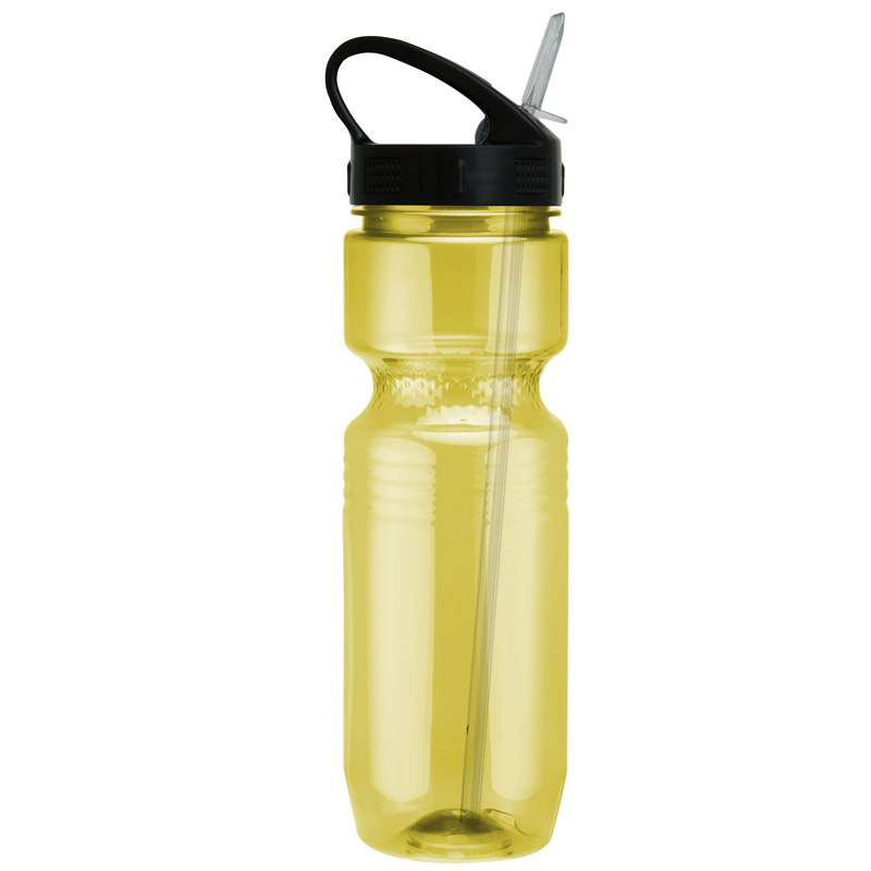 26oz Translucent Jogger Bottle with Sport Sip Lid & Straw