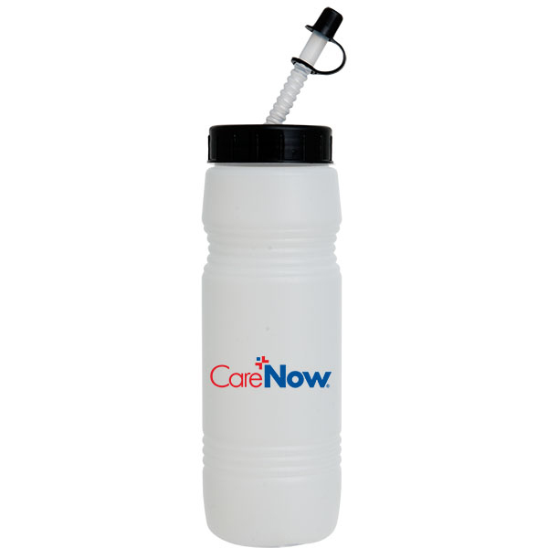 26Oz Value Bottle With Straw Tip Lid