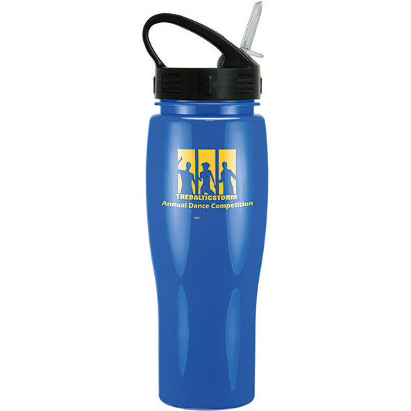 24Oz Contour Bottle With Sport Sip Lid