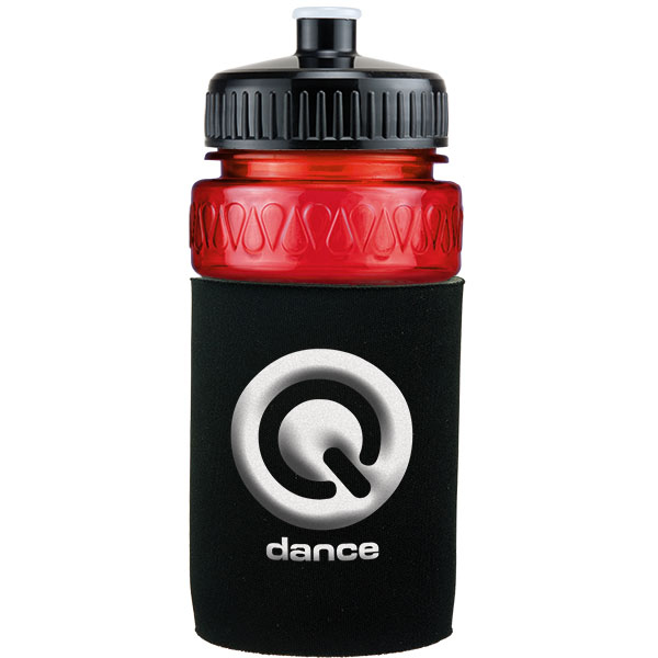 16Oz Foam Insulated Bottle With Push Pull Lid