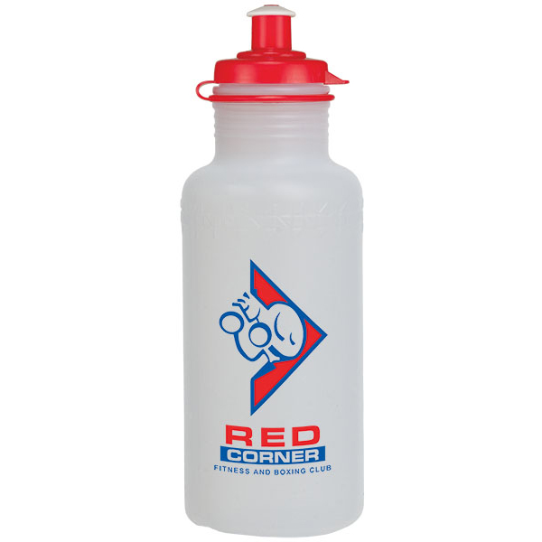 18Oz Fitness Bottle With Push Pull Lid