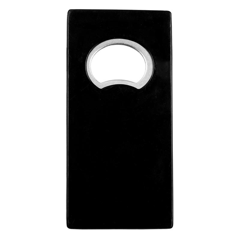 Rectangle Metal Bottle Opener with Magnet