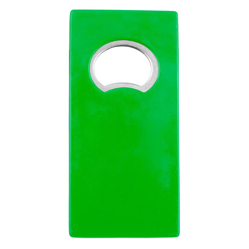 Rectangle Metal Bottle Opener with Magnet