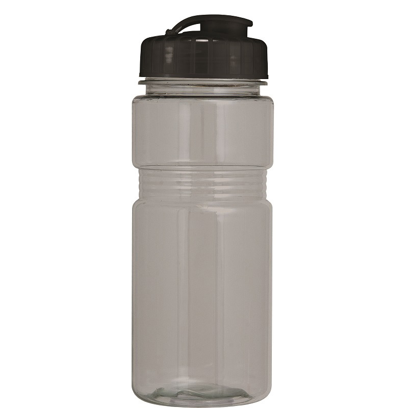 20Oz Translucent Recreation Bottle With Flip Top Lid
