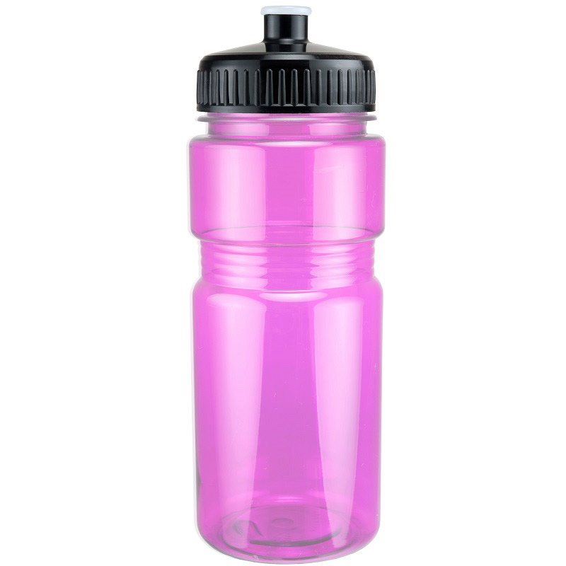 20Oz Translucent Recreation Bottle With Push Pull Lid