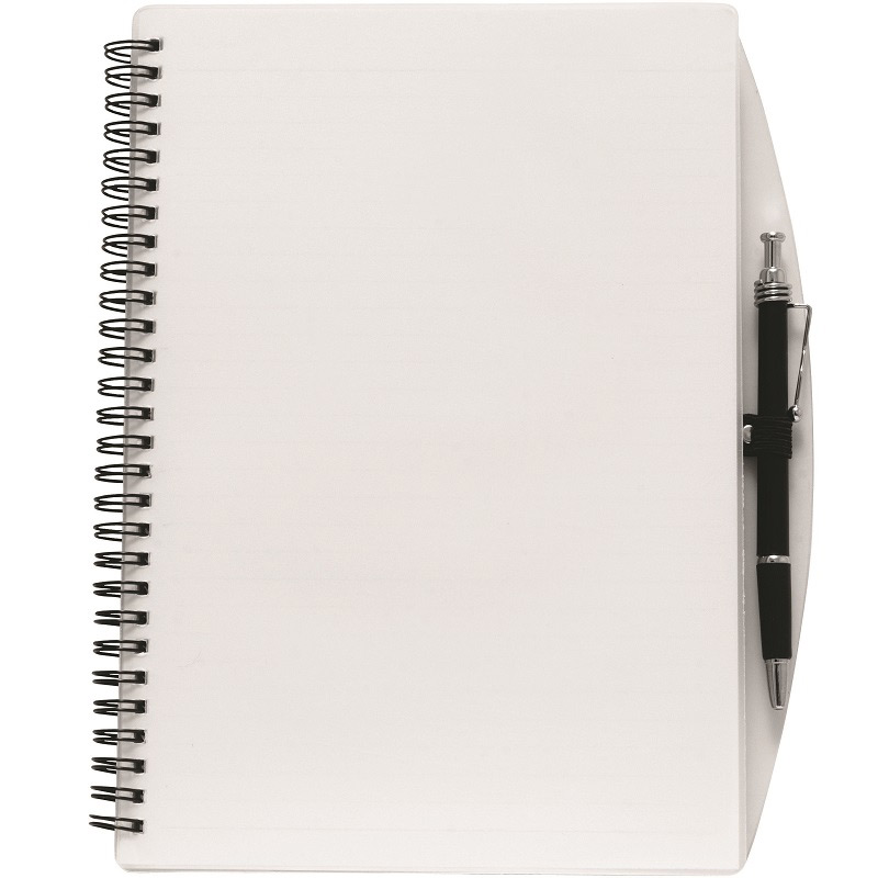 4"x6" 70 Sheet Poly Journal with Pen