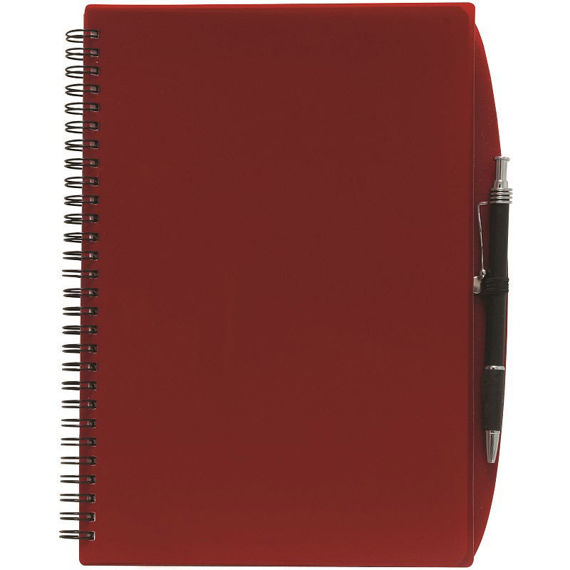 5"x7" 70 Sheet Poly Journal with Pen