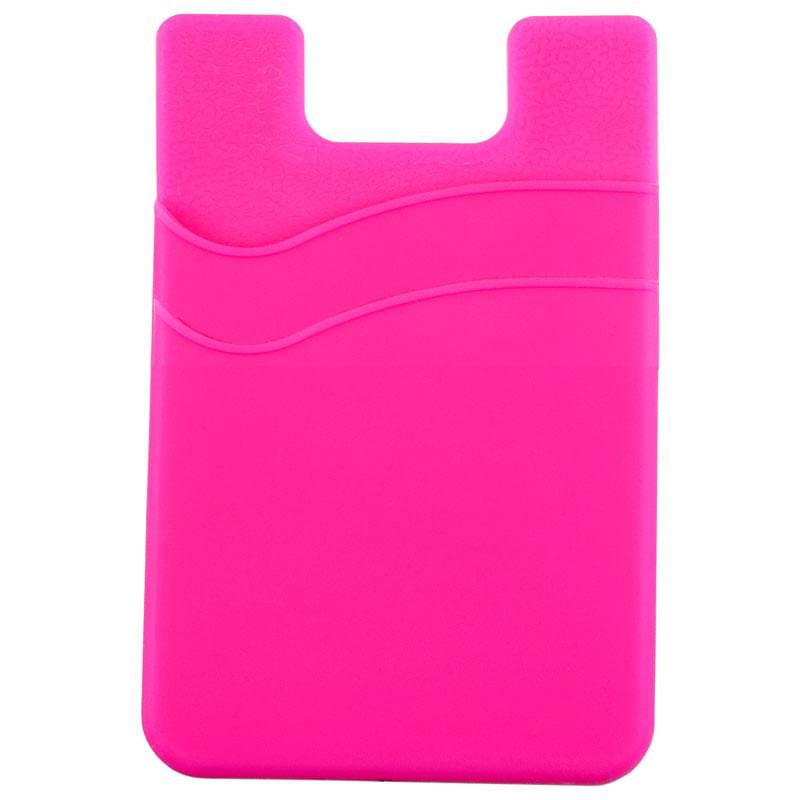 Dual Pocket Cell Phone Sleeve with 3M Adhesive Backing