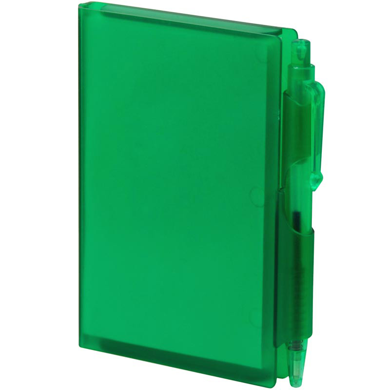 Hard Cover Notepad with Pen