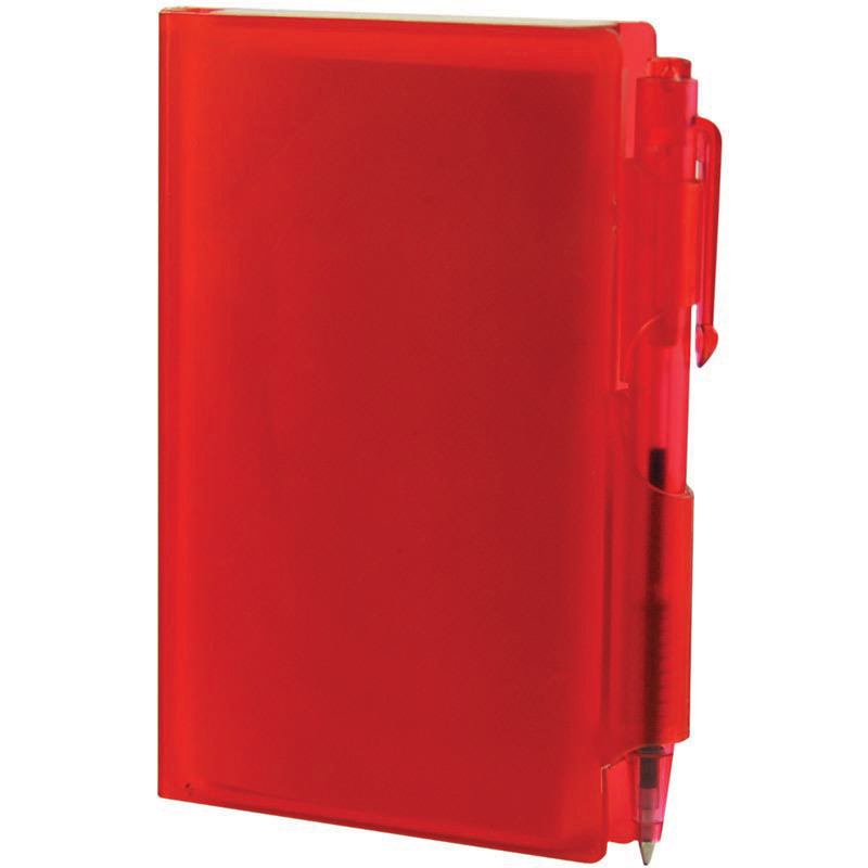 Hard Cover Notepad with Pen