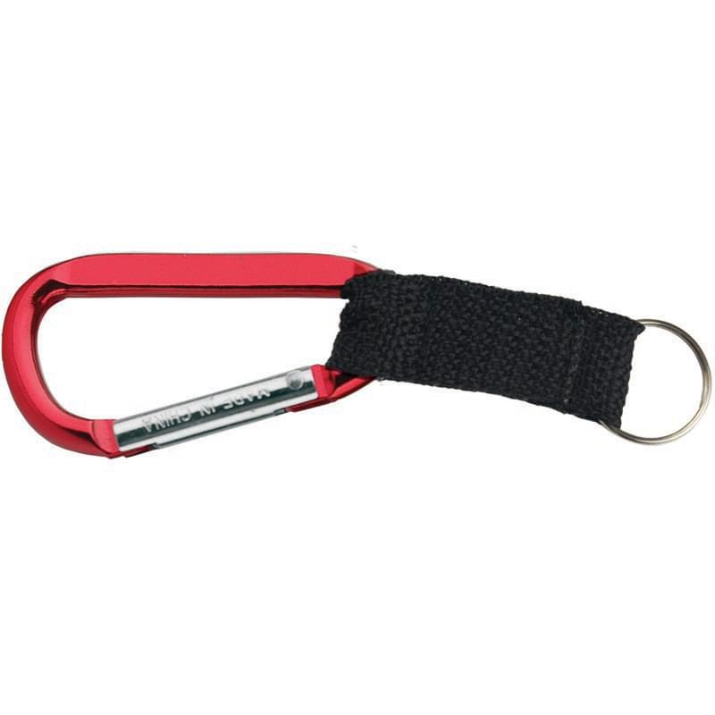 3" Large Carabiner with Web Strap