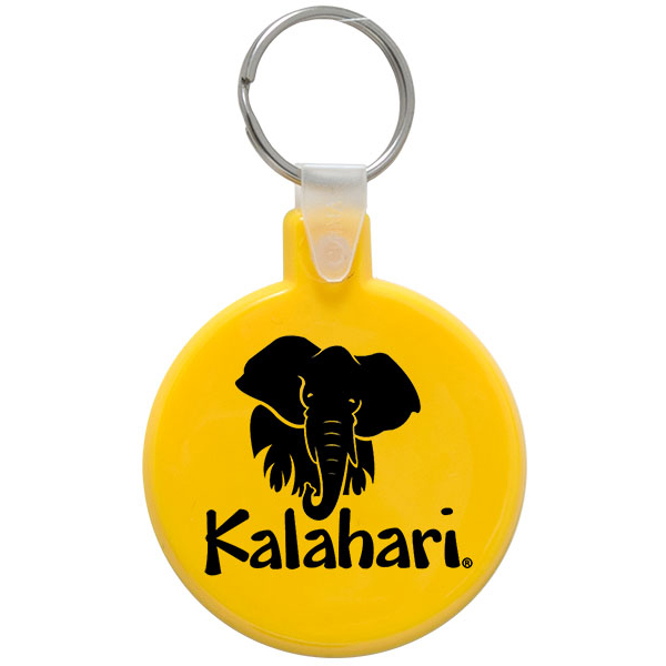 Round Soft Keytag