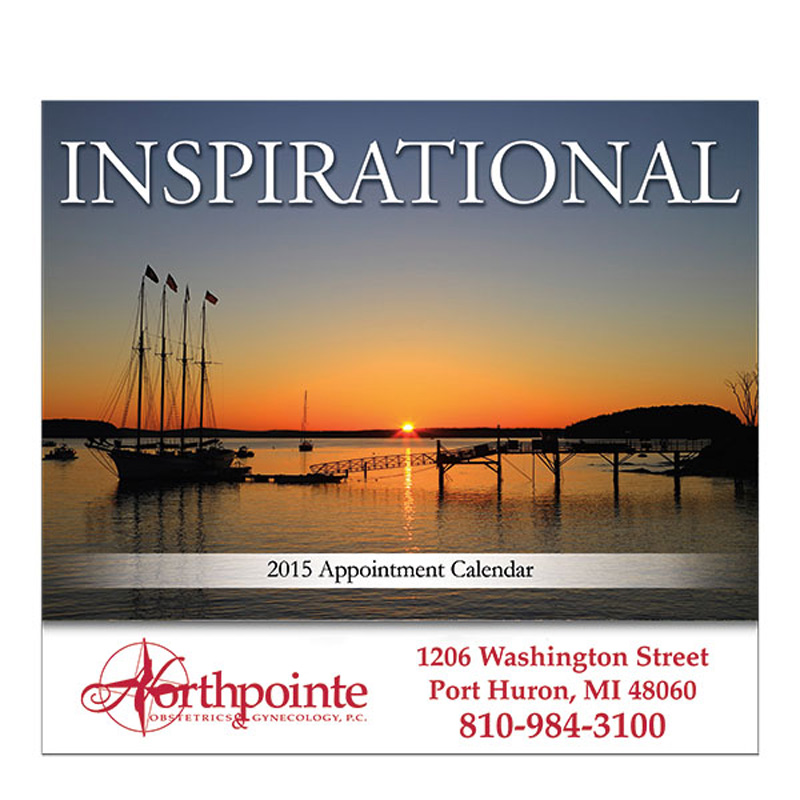 Inspirational Stapled Wall Calendar