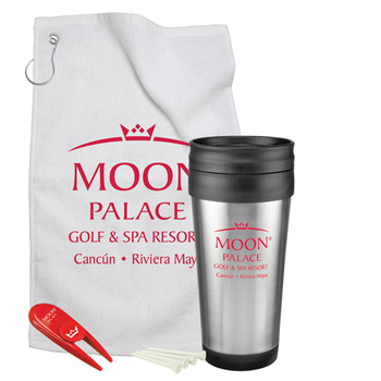 Steel Budget Tumbler Golf Gift Set